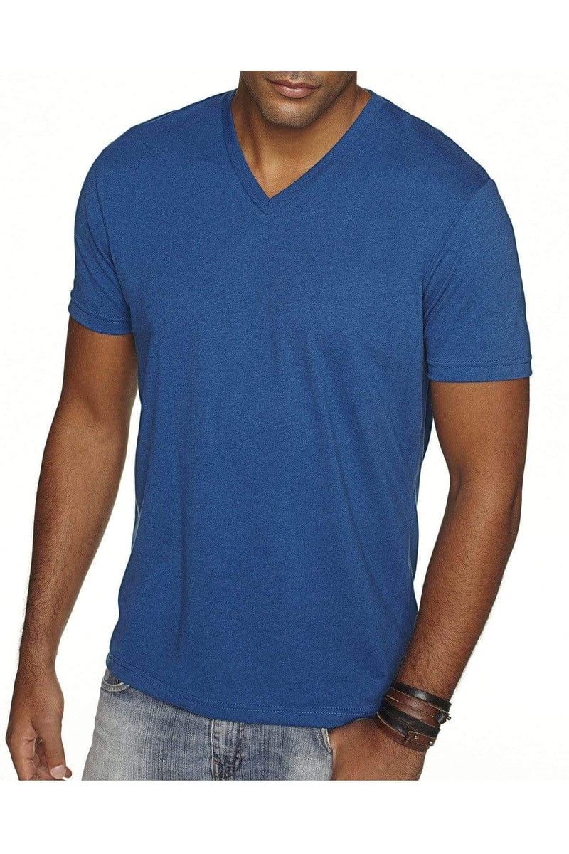 Next Level 6440: Men's Sueded V- Neck T-Shirt in 