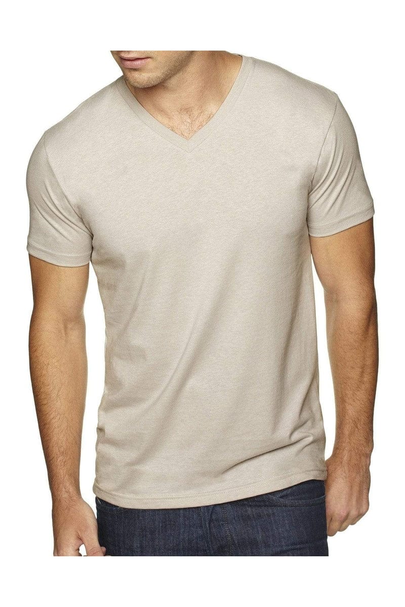 Next Level 6440: Men's Sueded V- Neck T-Shirt in 