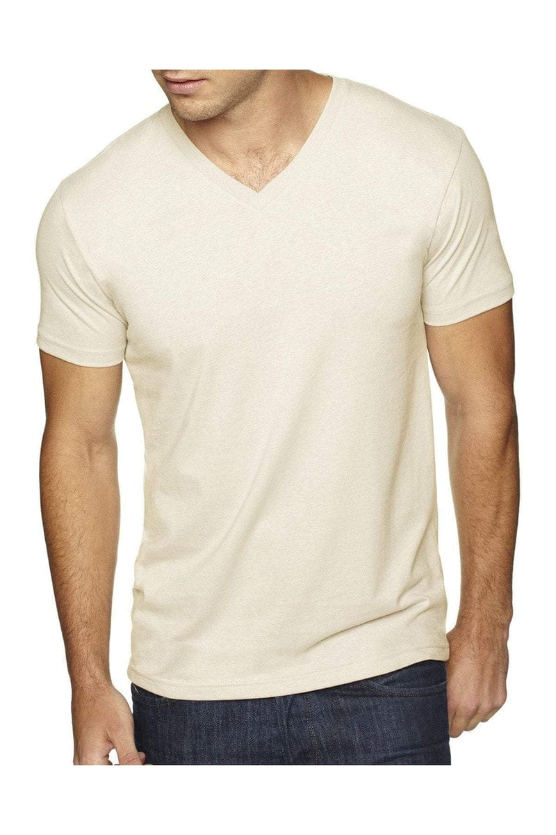 Next Level 6440: Men's Sueded V- Neck T-Shirt in 
