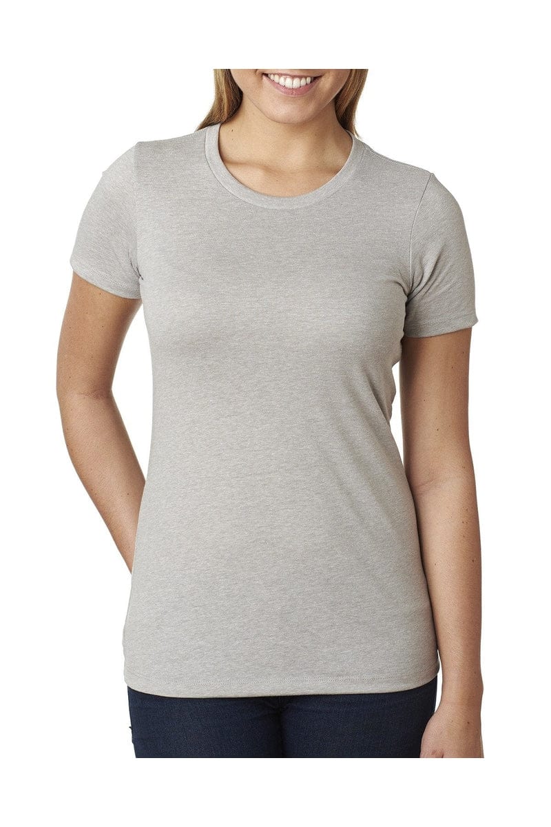 Next Level 6610: Ladies' CVC T-Shirt in Silk