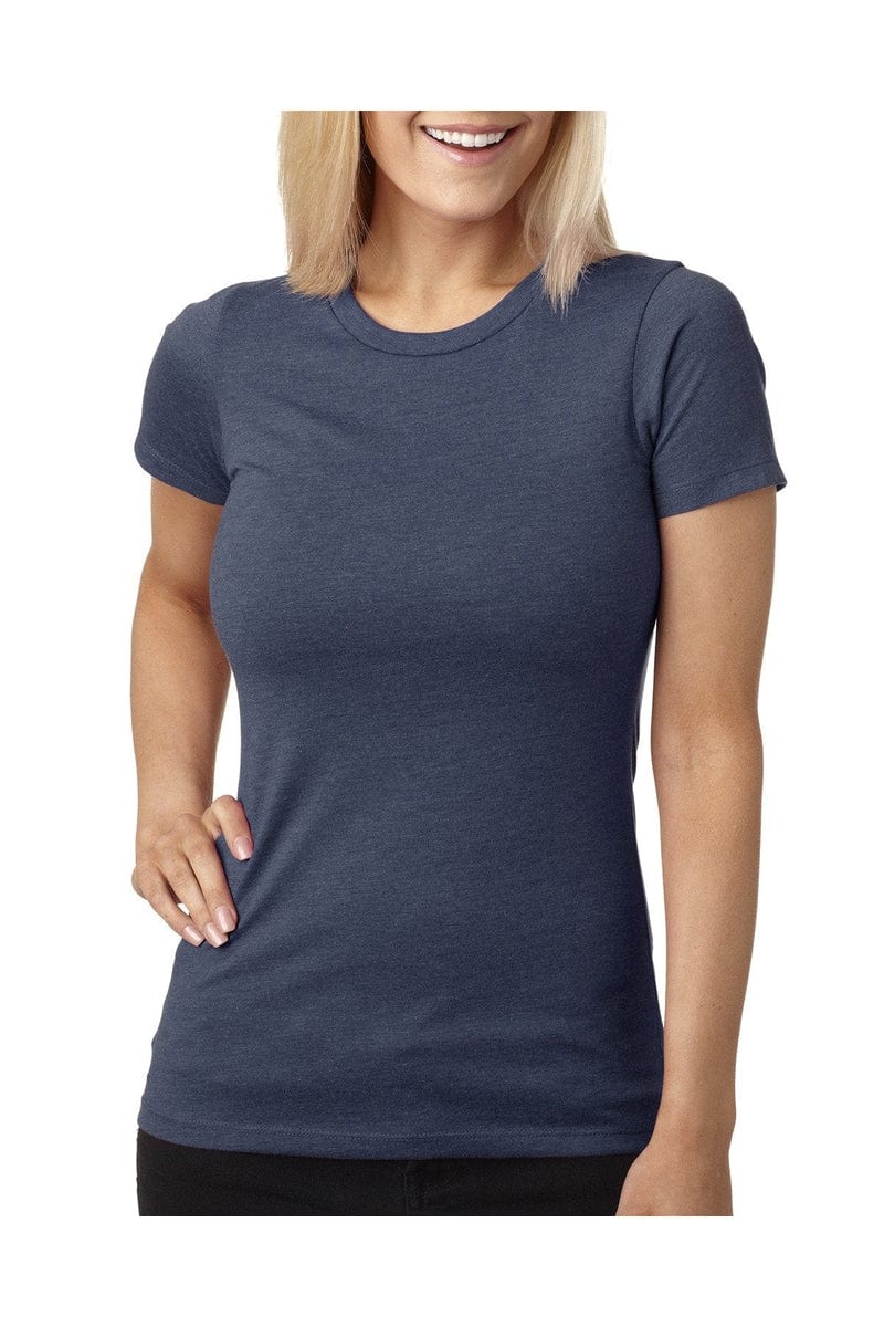 Next Level 6610: Ladies' CVC T-Shirt in Indigo