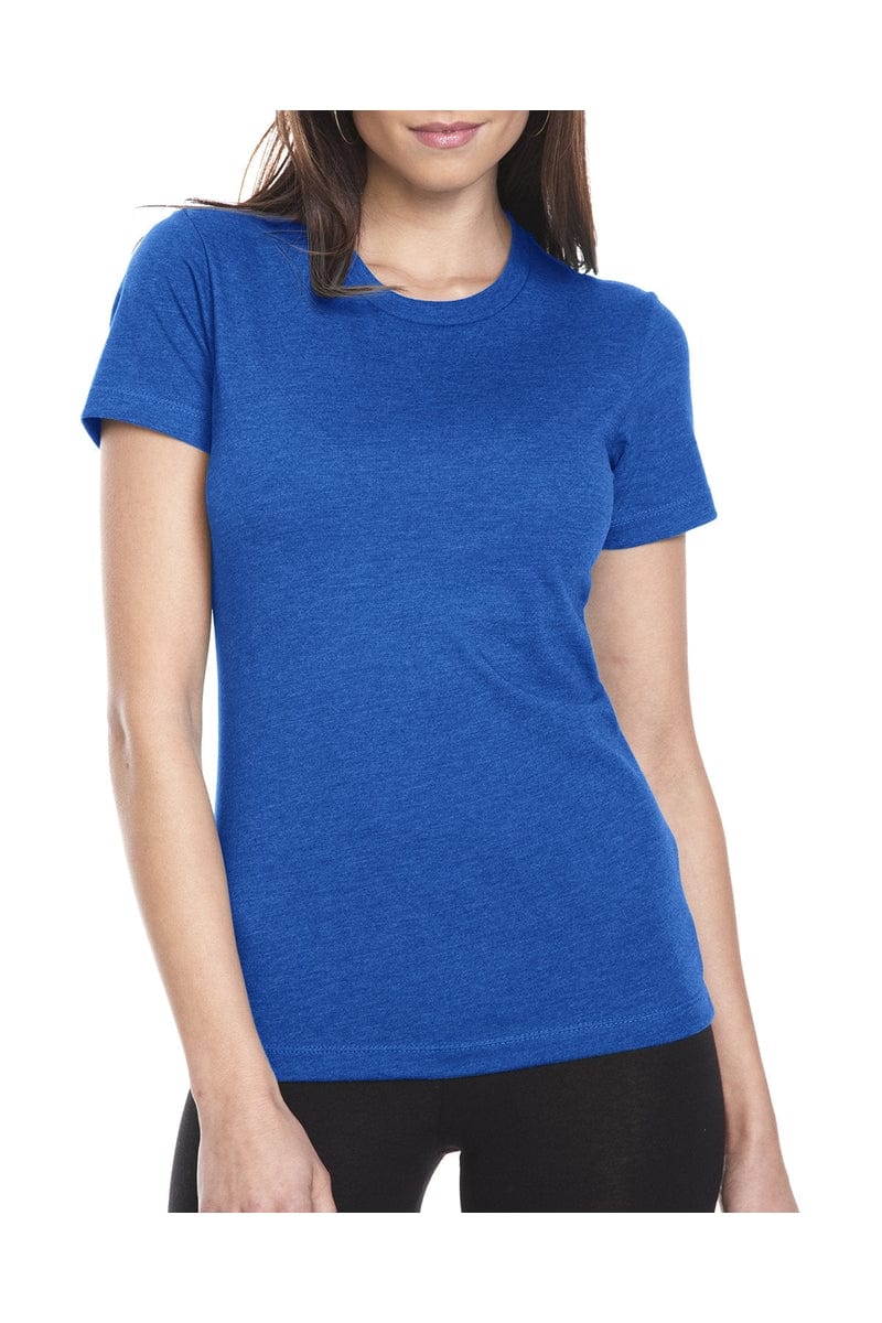 Next Level 6610: Ladies' CVC T-Shirt in Royal