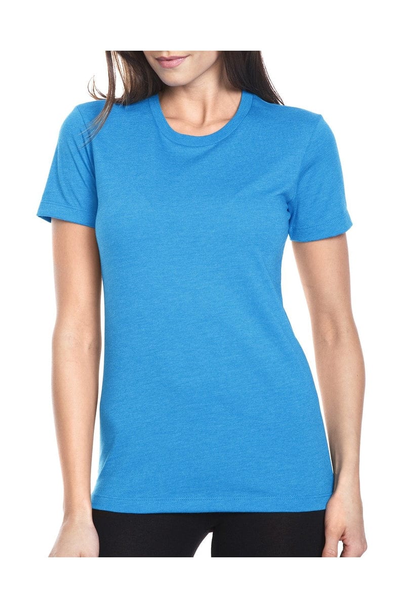 Next Level 6610: Ladies' CVC T-Shirt in Turquoise