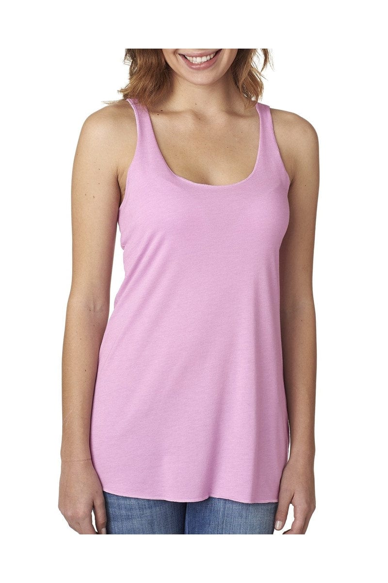 Next Level 6733: Ladies' Triblend Racerback Tank in Vintage Lilac