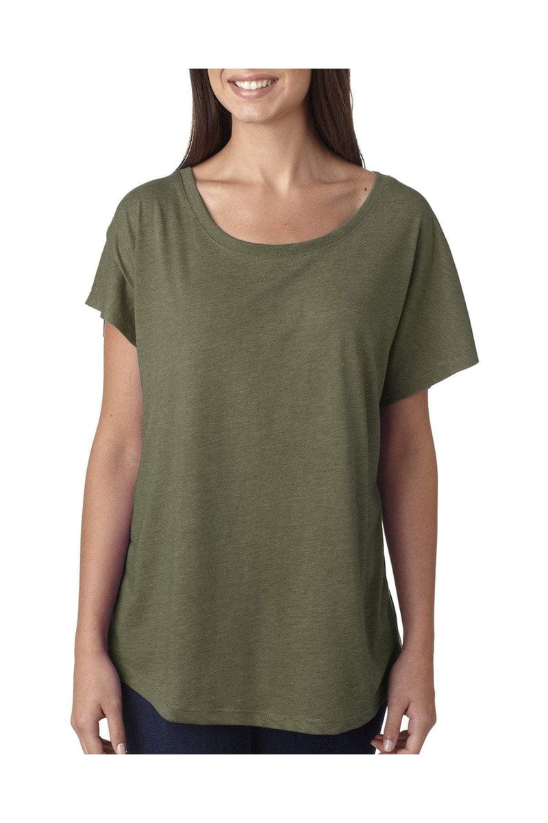 Next Level 6760: Ladies' Triblend Dolman in 