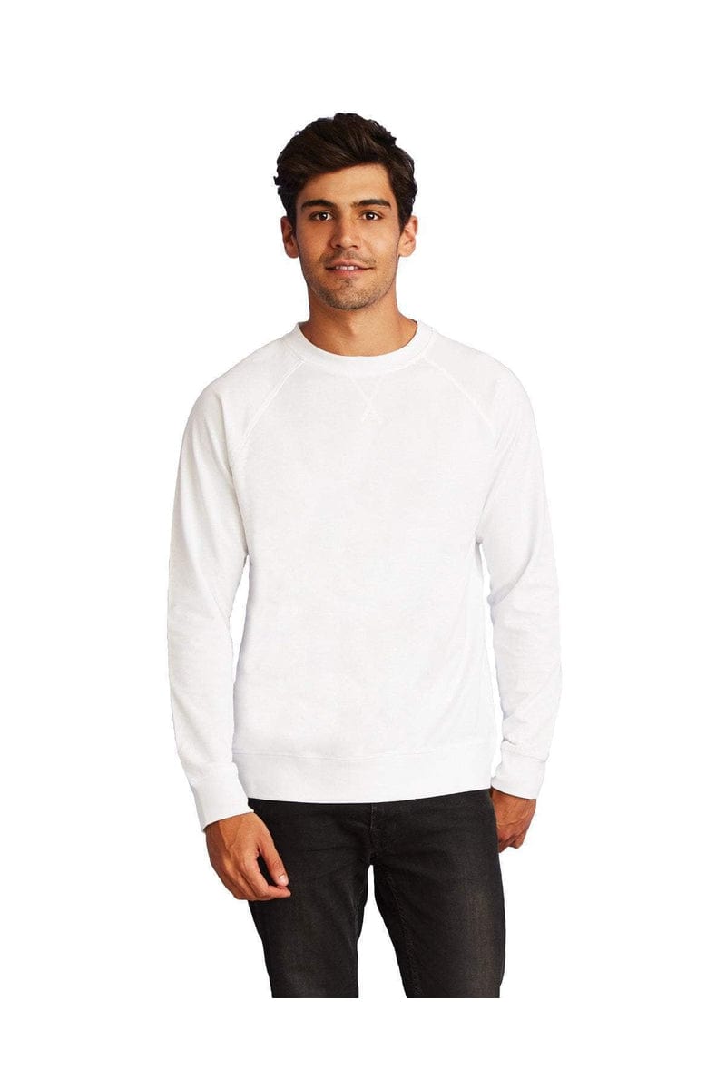 Next Level N9000 Unisex French Terry Raglan Crew in 