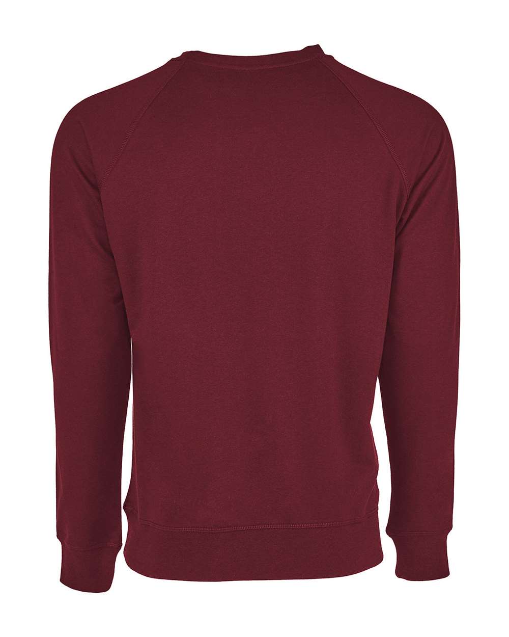 Next Level 9000 Unisex Laguna Raglan Crewneck Sweatshirt in 