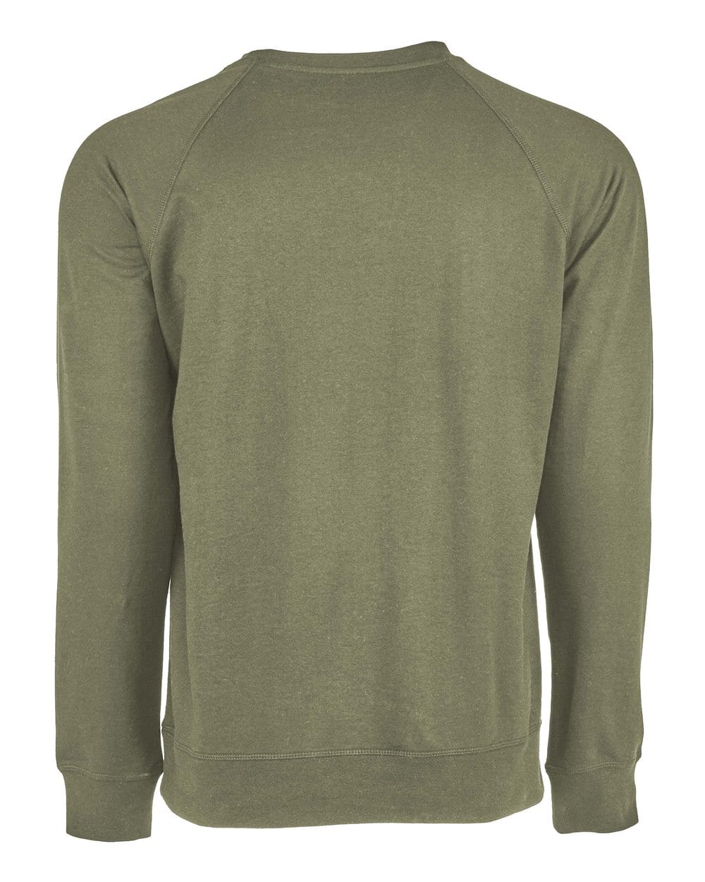 Next Level 9000 Unisex Laguna Raglan Crewneck Sweatshirt in 