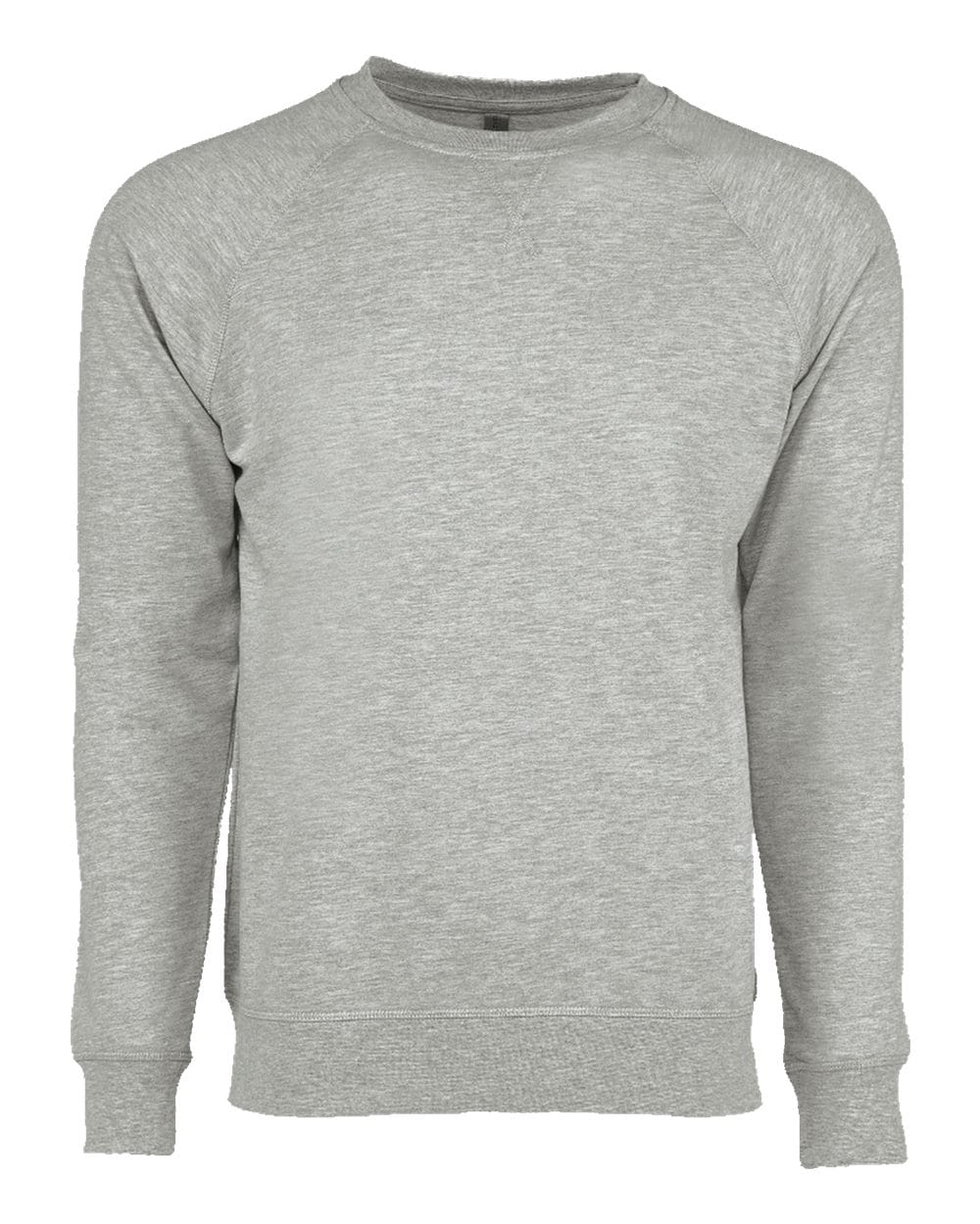 Next Level 9000 Unisex Laguna Raglan Crewneck Sweatshirt in Oatmeal