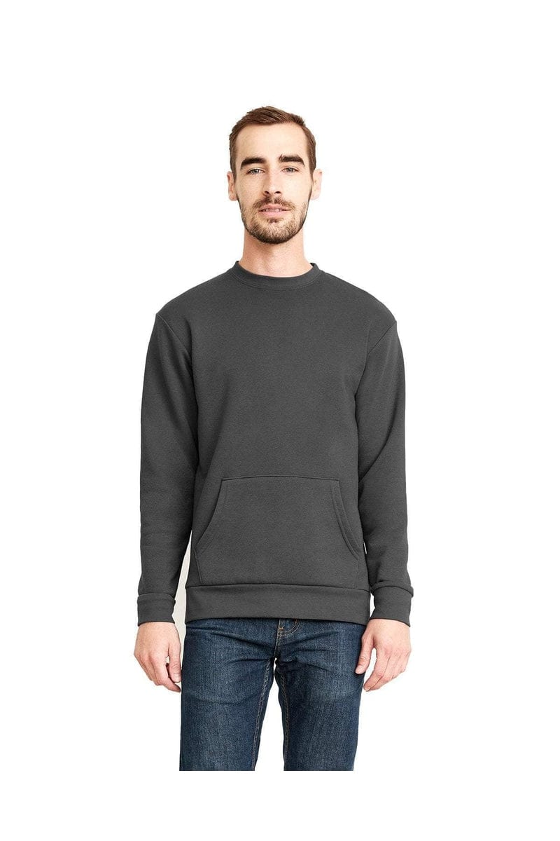 Next Level 9001 Unisex Crew with Pocket in 