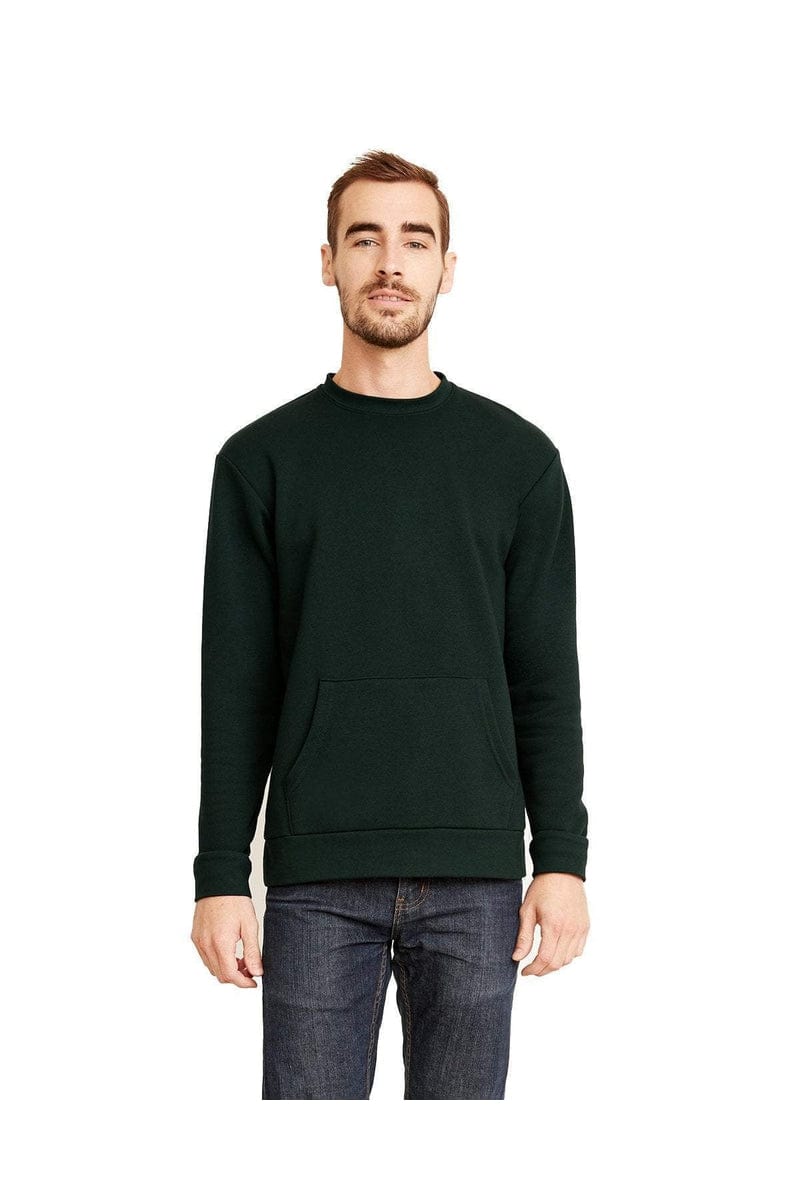 Next Level 9001 Unisex Crew with Pocket in 