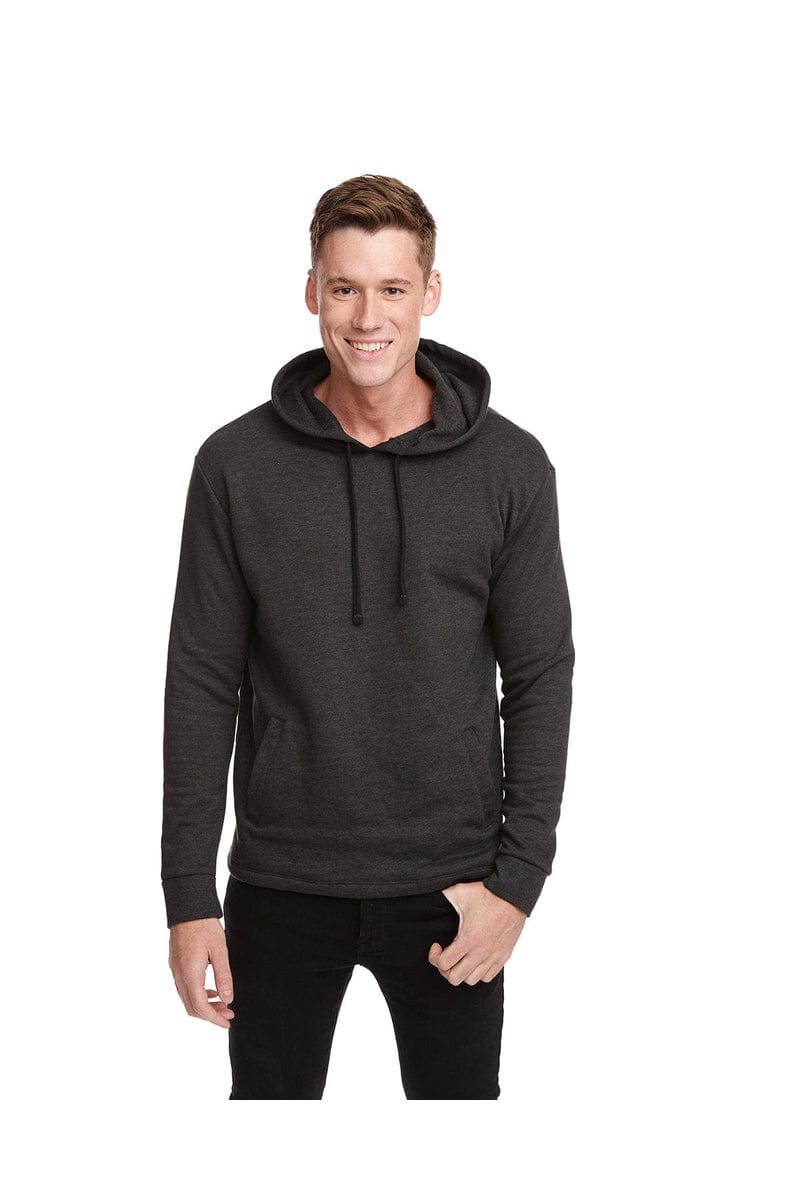 Next Level 9300 Adult PCH Pullover Hoody in Heather Black