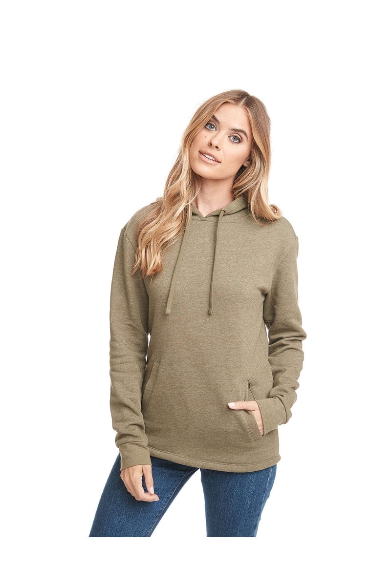 Next Level 9300 Adult PCH Pullover Hoody in Hthr Militry Grn
