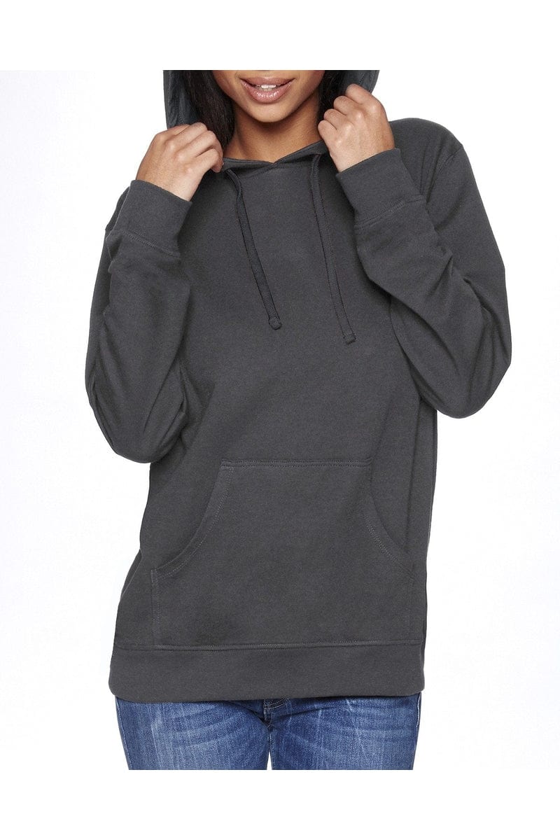 Next Level 9301 Unisex French Terry Pullover Hoody in Hvy Mtl/ Hvy Mtl