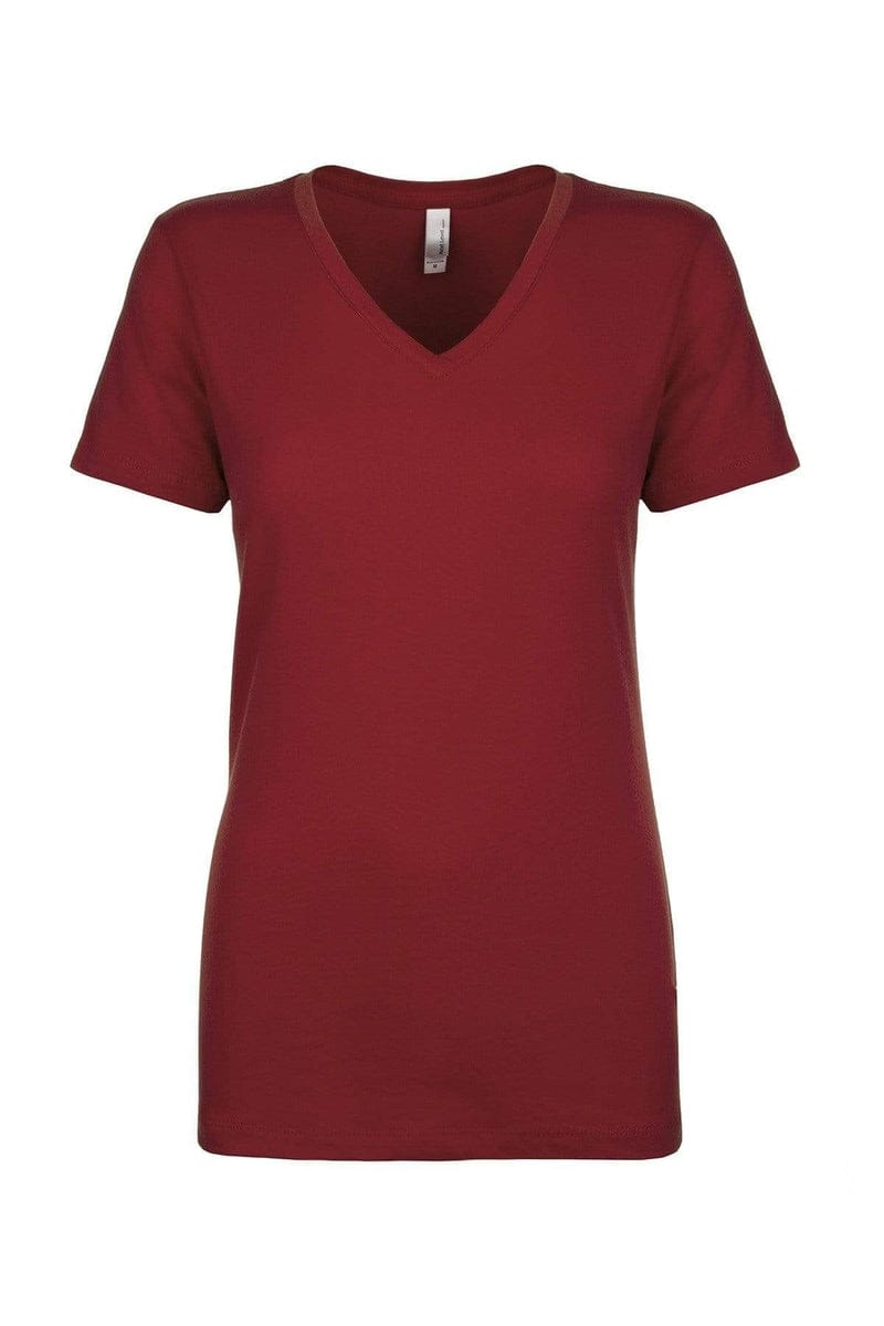 Next Level N1540: Ladies' Ideal V in Scarlet