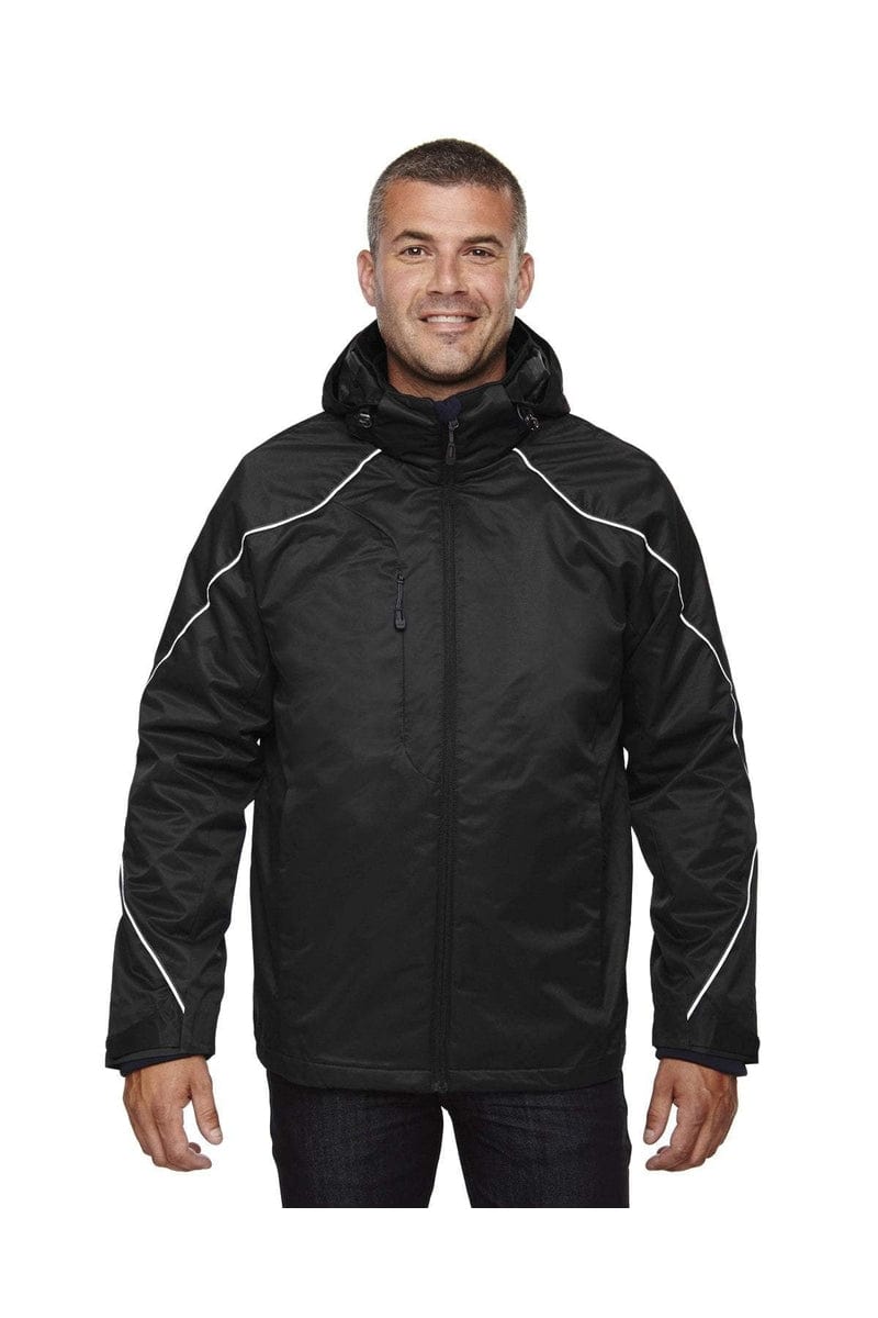 North End® Men's Flux Melange Bonded Fleece Jacket