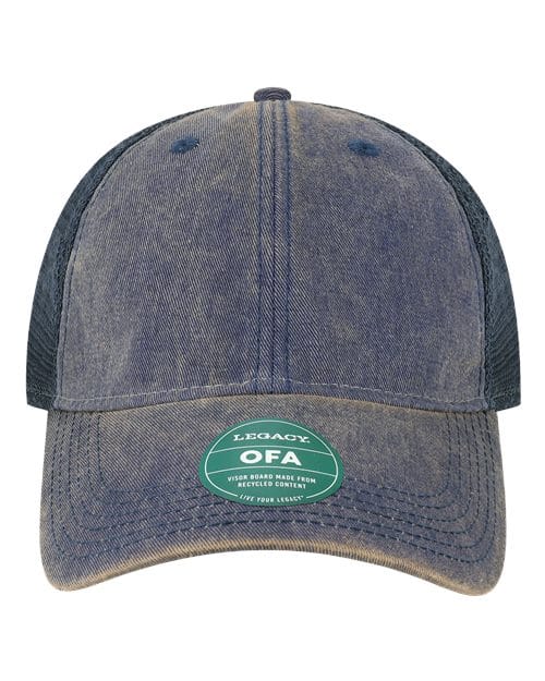 OFA-Old Favorite Trucker Cap in Navy/ Navy