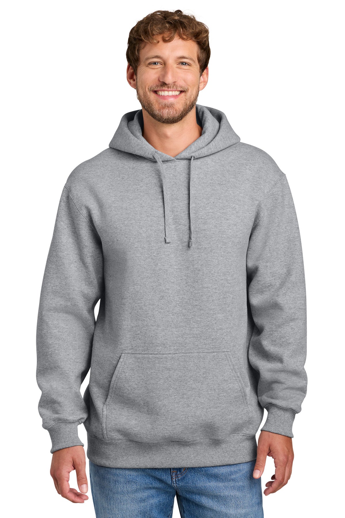 Port & Co PC170H Foundation Fleece Pullover Hooded Sweatshirt