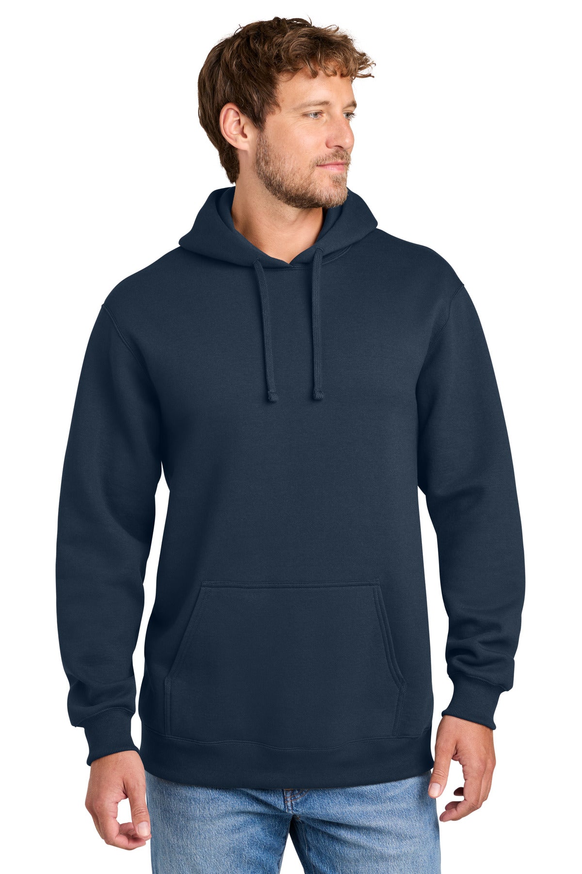 Port & Co PC170H Foundation Fleece Pullover Hooded Sweatshirt