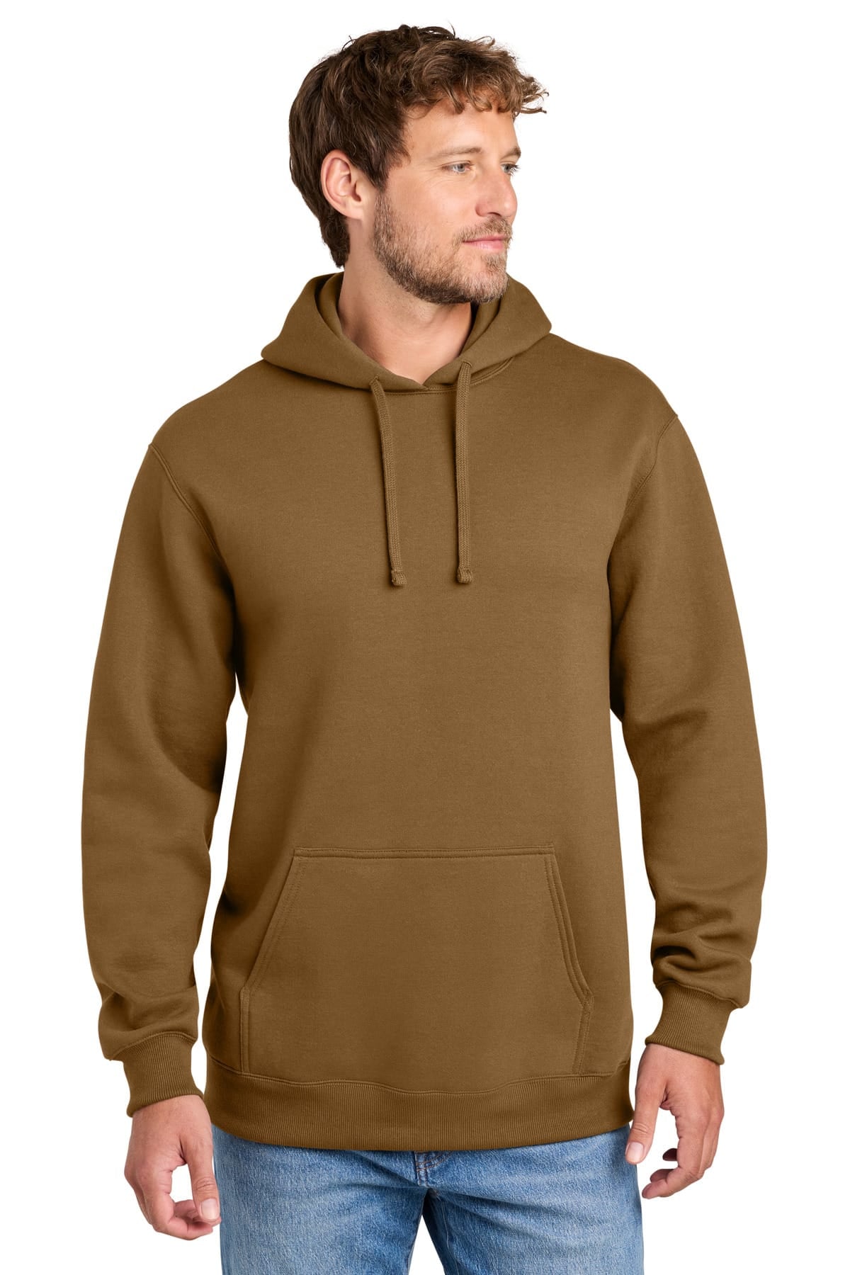 Port & Co PC170H Foundation Fleece Pullover Hooded Sweatshirt