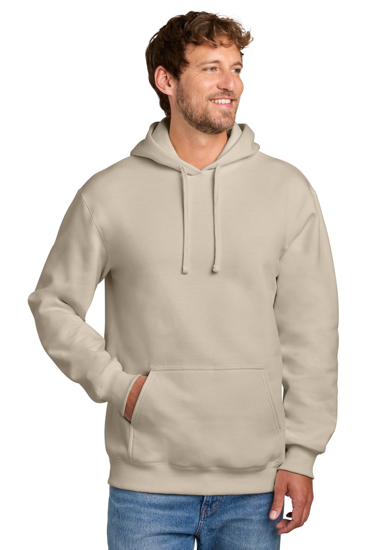 Port & Co PC170H Foundation Fleece Pullover Hooded Sweatshirt