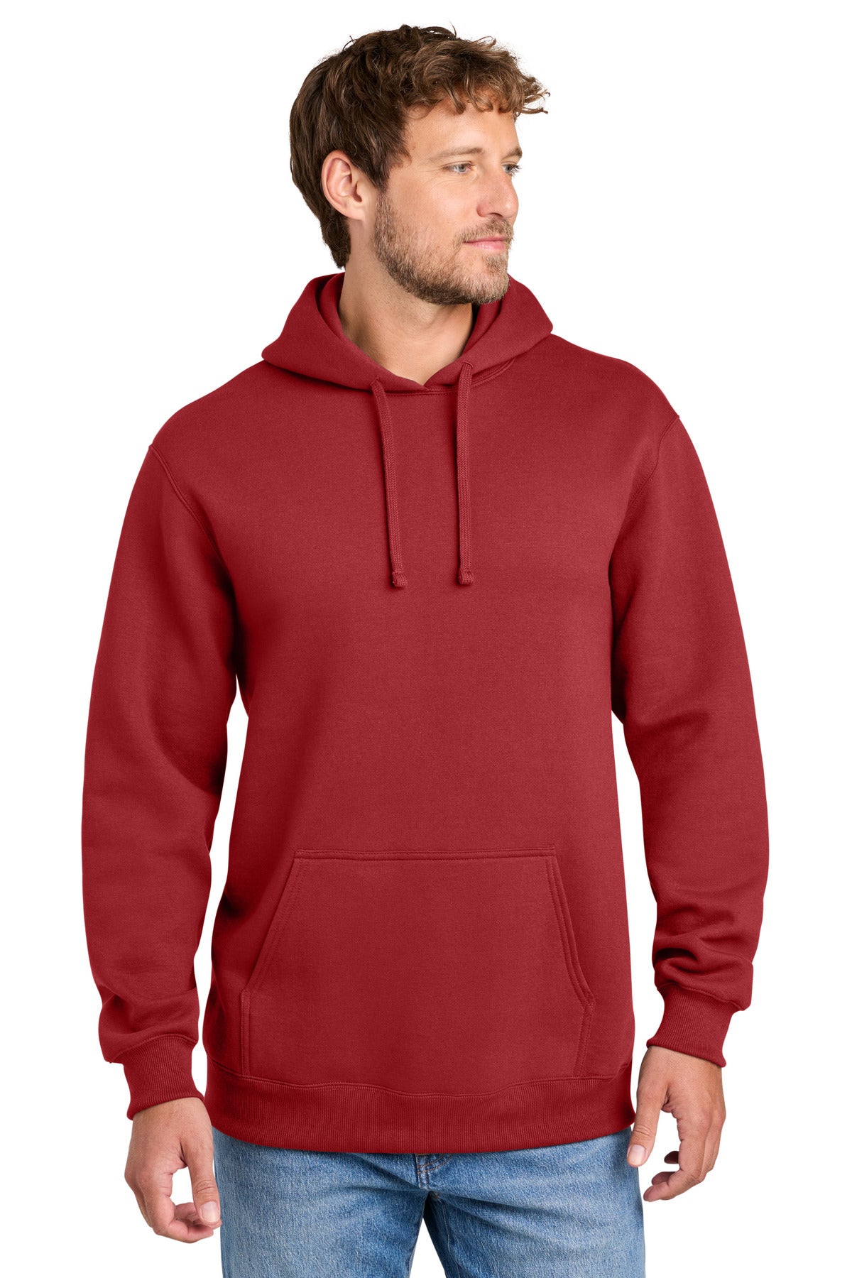 Port & Co PC170H Foundation Fleece Pullover Hooded Sweatshirt