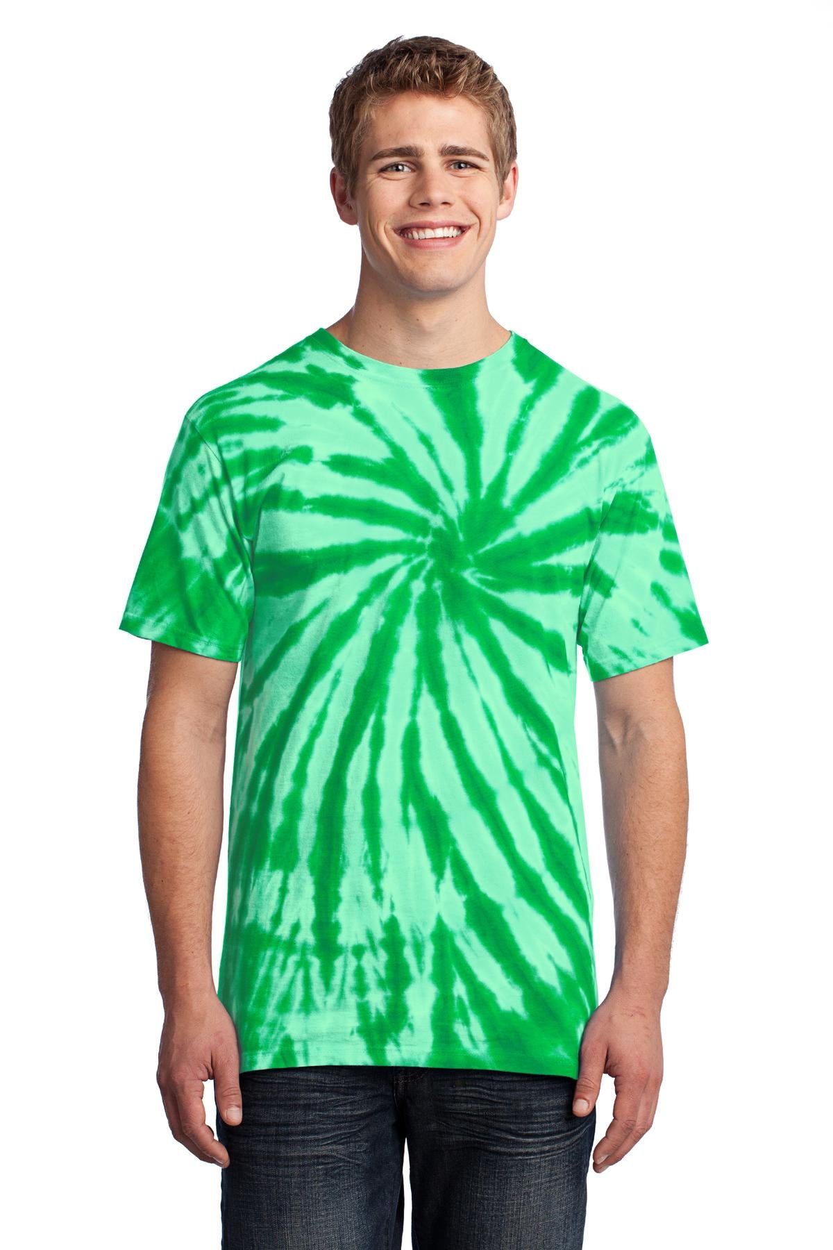 Port & Company ®  - Tie-Dye Tee. PC147, Basic Colors