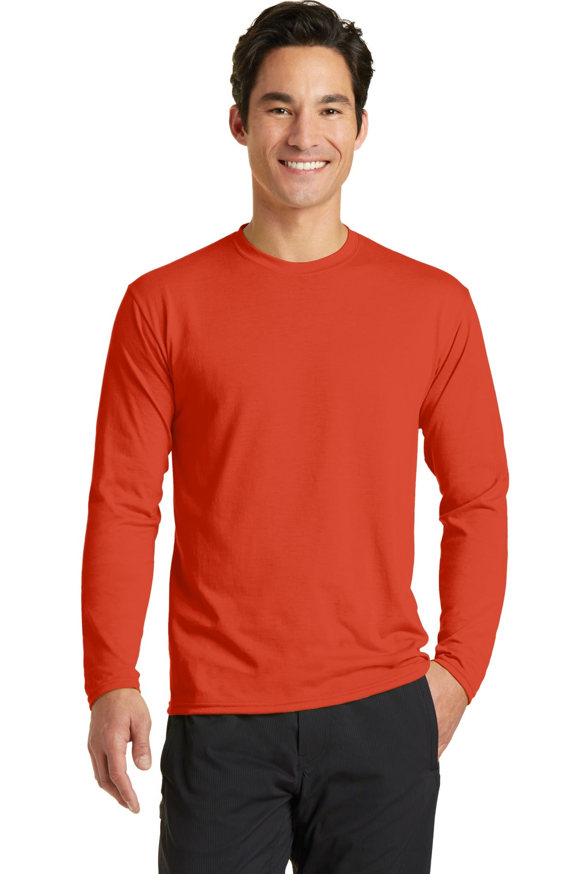 Port & Company ®  Long Sleeve Performance Blend Tee. PC381LS