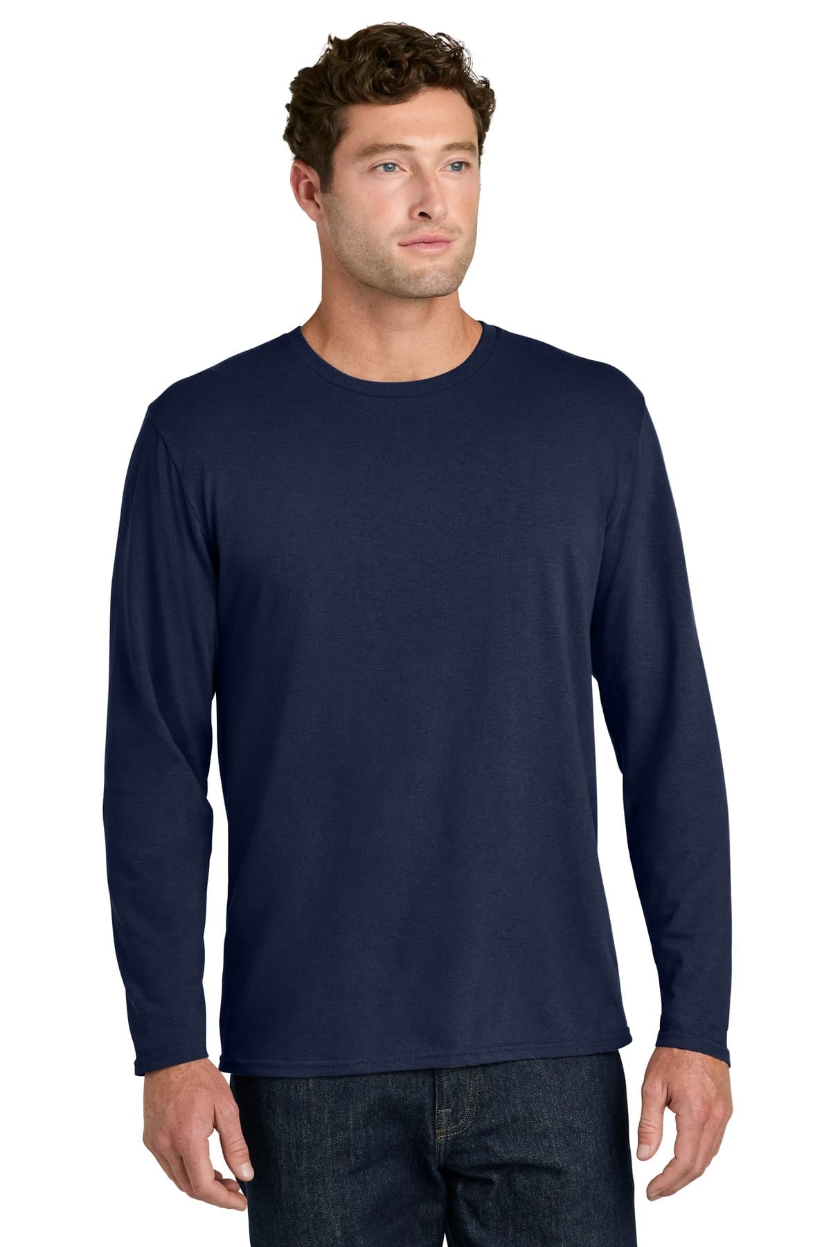 Port & Co ®  Easy Cotton Long Sleeve Tee PC43LS