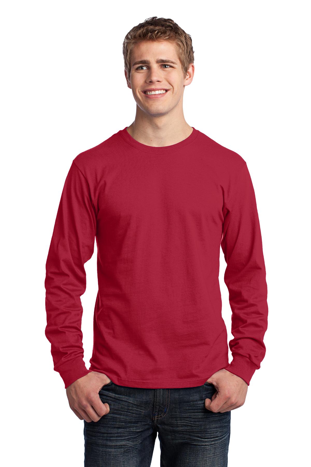 Port & Company PC54LS: Long Sleeve Core Cotton Tee