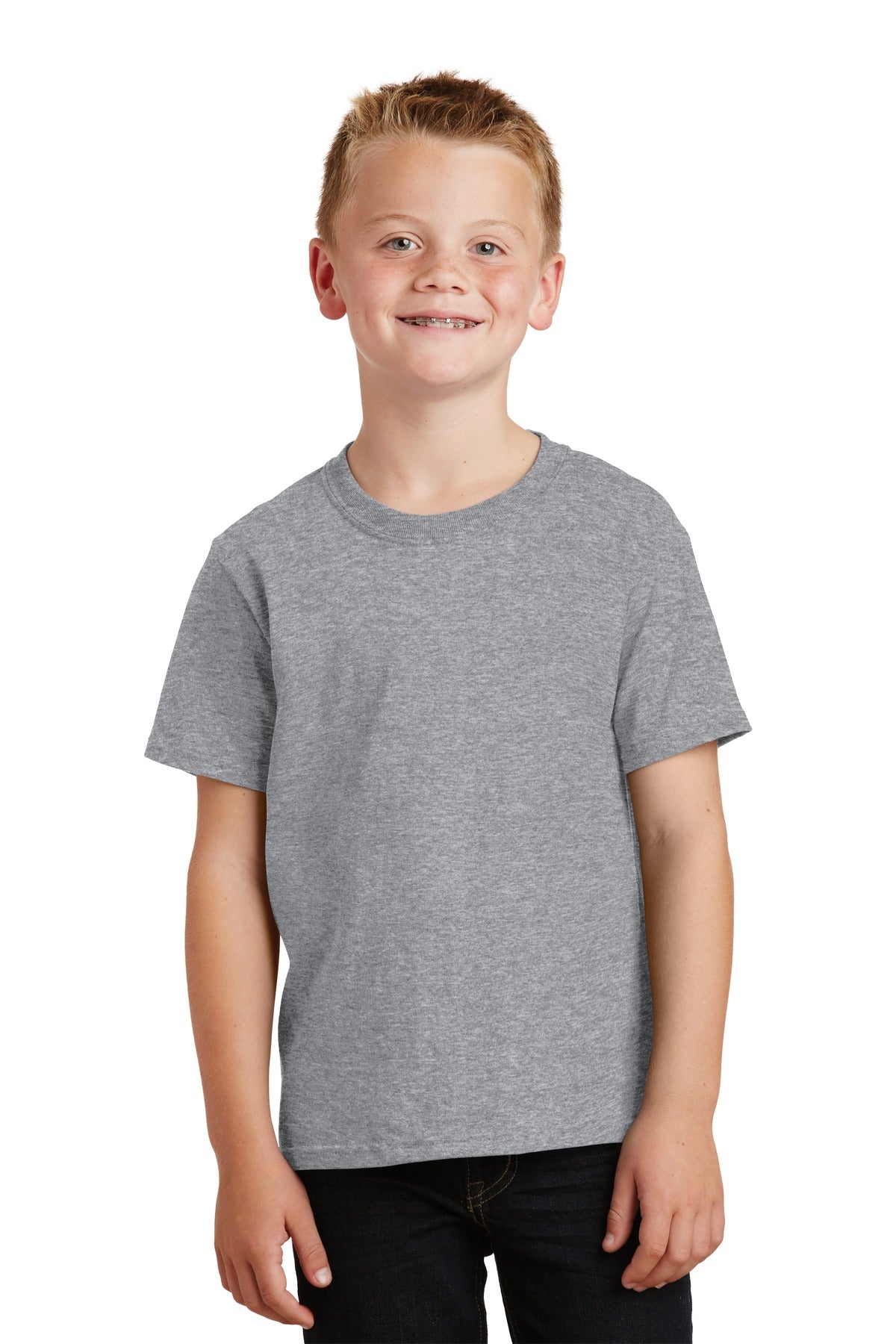 Port & Company ®  - Youth Core Cotton Tee. PC54Y, Traditional Colors