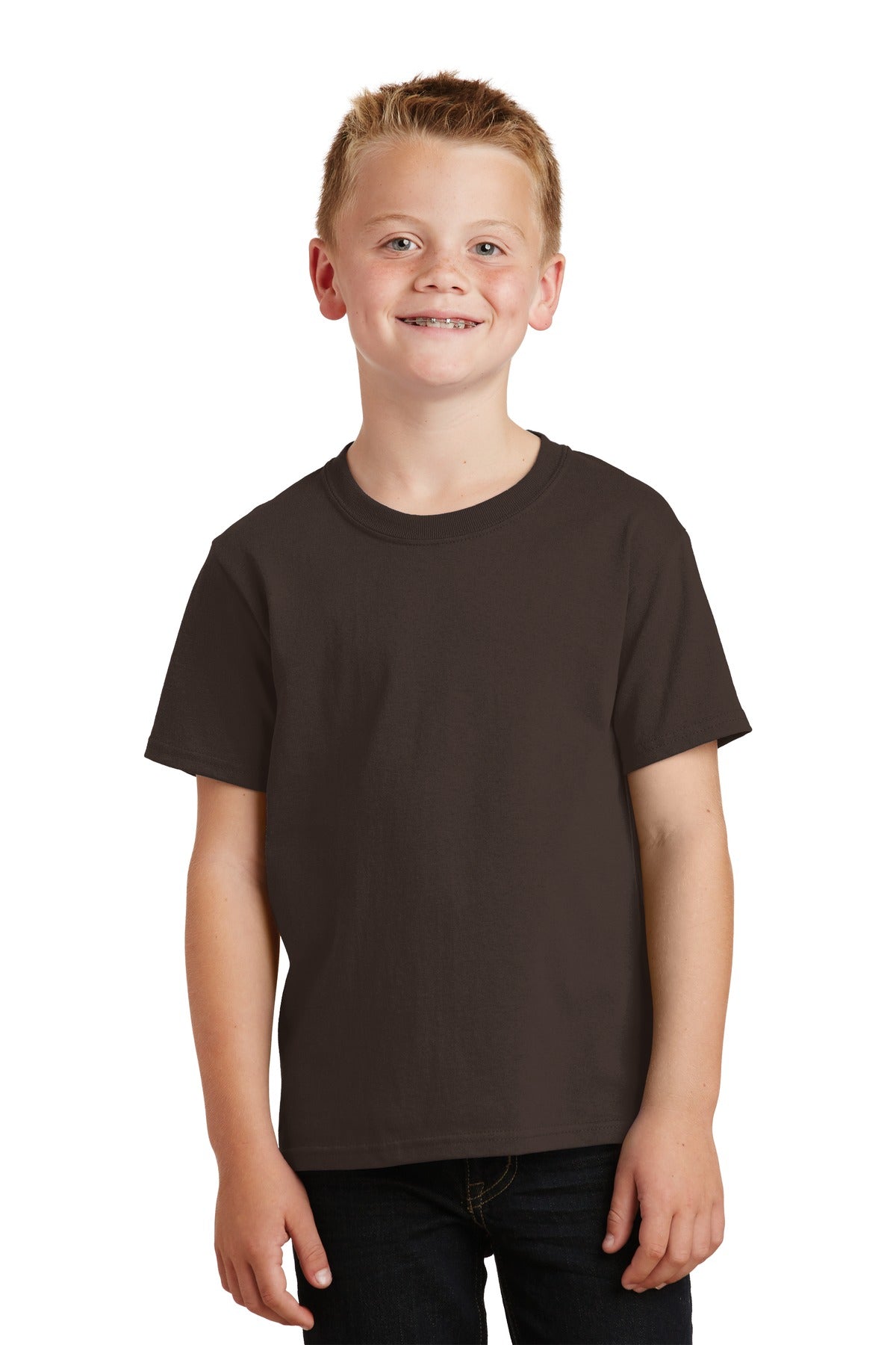 Port & Company ®  - Youth Core Cotton Tee. PC54Y, Basic Colors