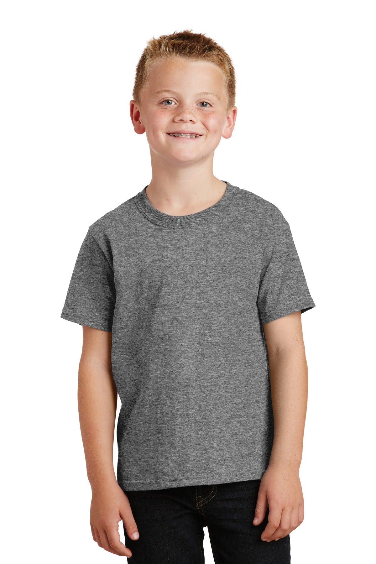 Port & Company ®  - Youth Core Cotton Tee. PC54Y, Traditional Colors