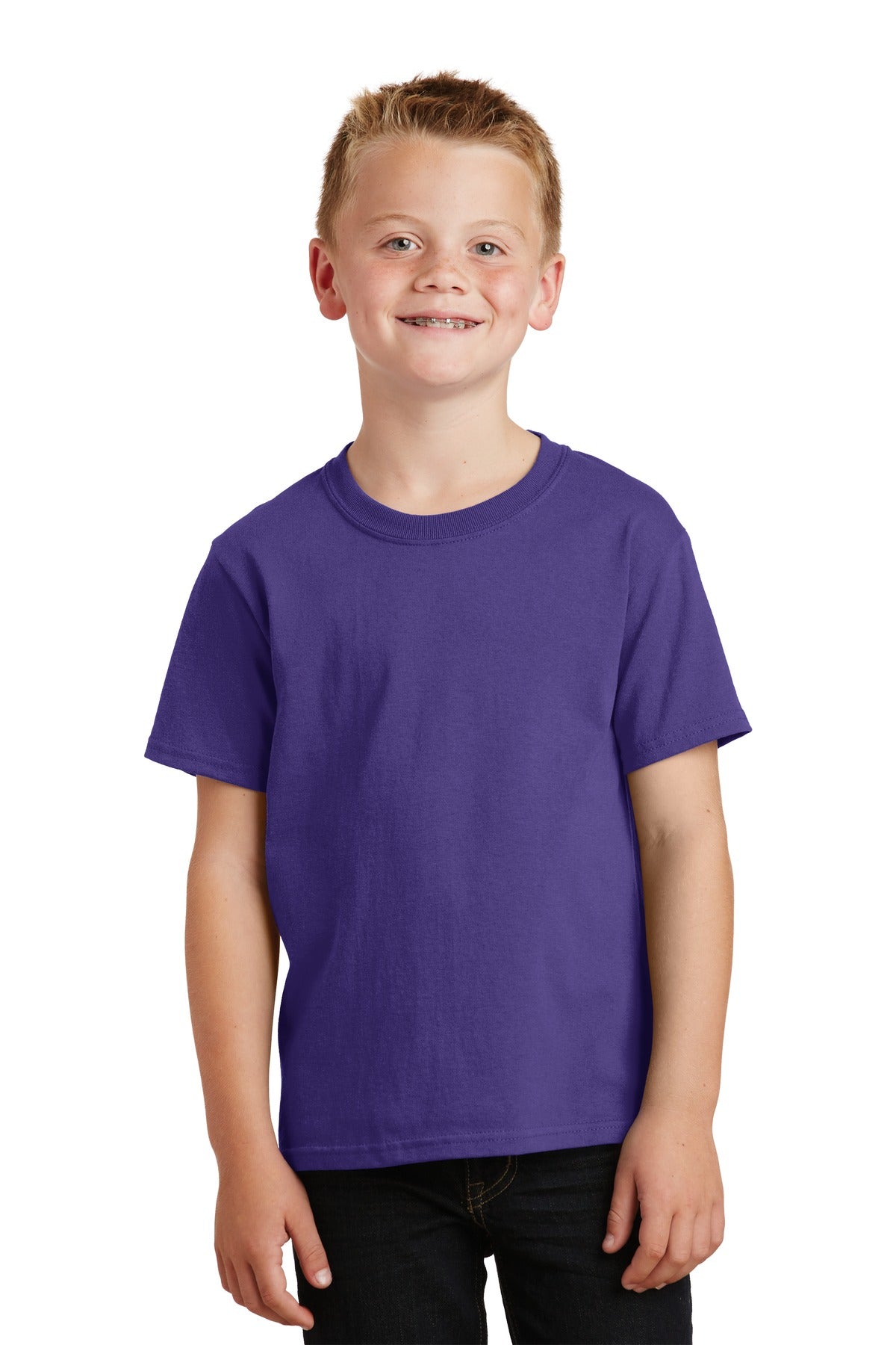 Port & Company Youth Core Cotton Tee: PC54Y