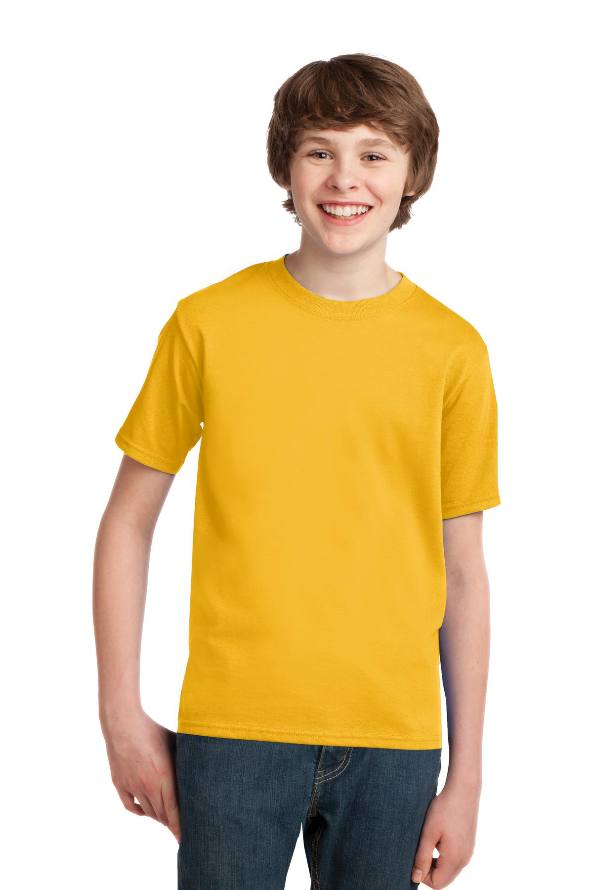 Port & Company ®  - Youth Essential Tee. PC61Y, Basic Colors