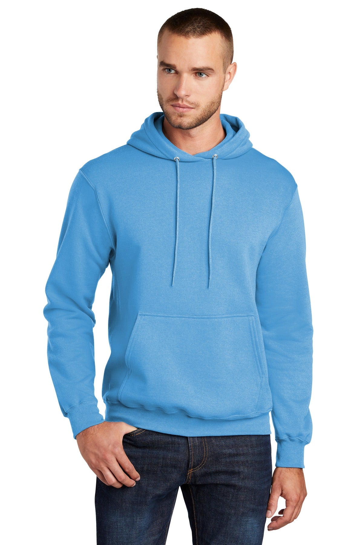 Port & Company PC78H: Core Fleece Pullover Hooded Sweatshirt