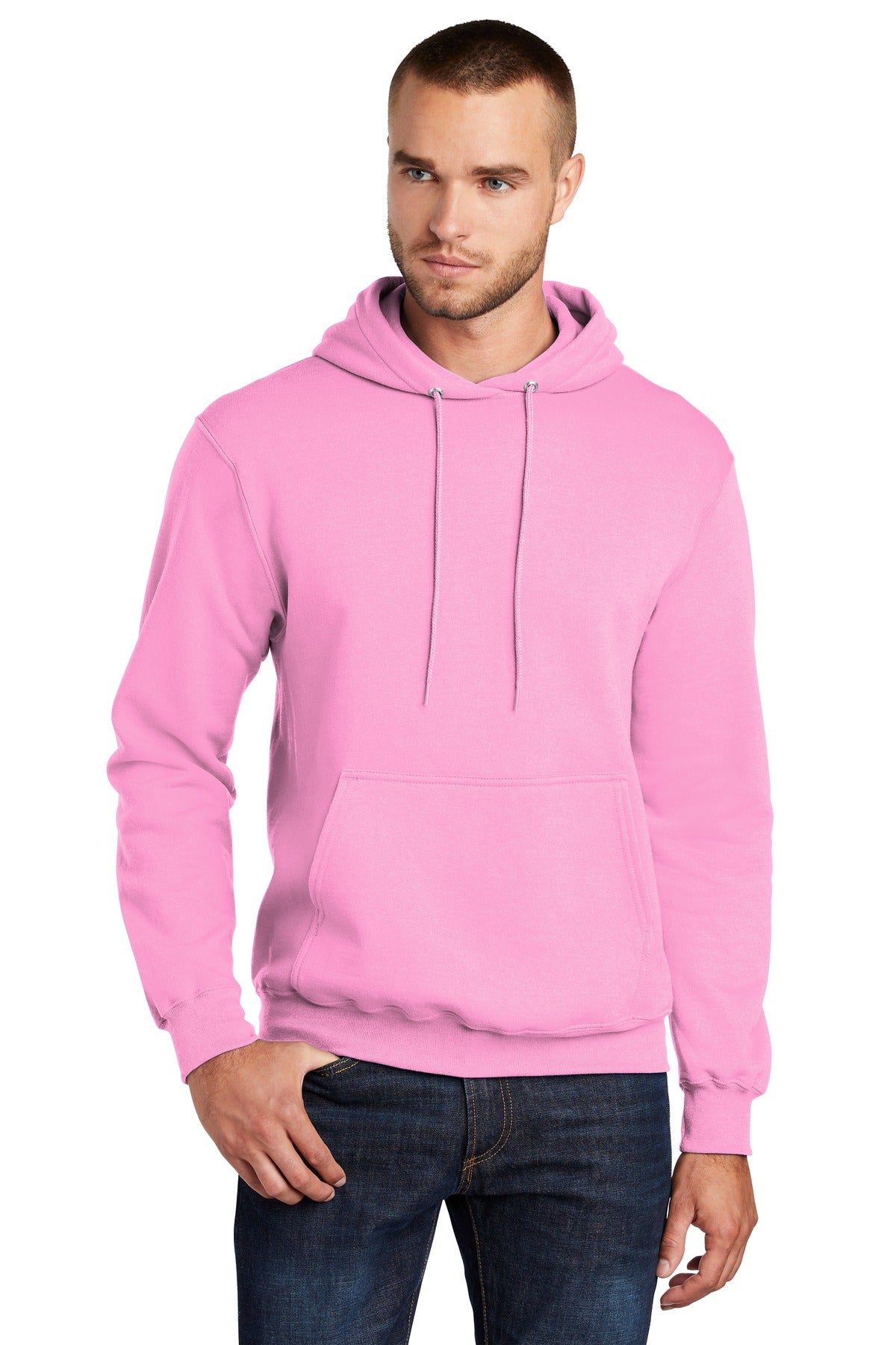 Port & Company PC78H: Core Fleece Pullover Hooded Sweatshirt