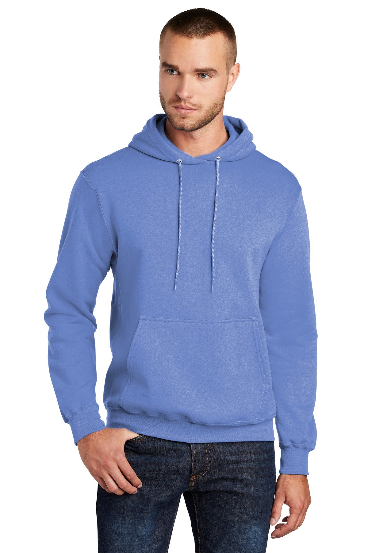 Port & Company PC78H: Core Fleece Pullover Hooded Sweatshirt