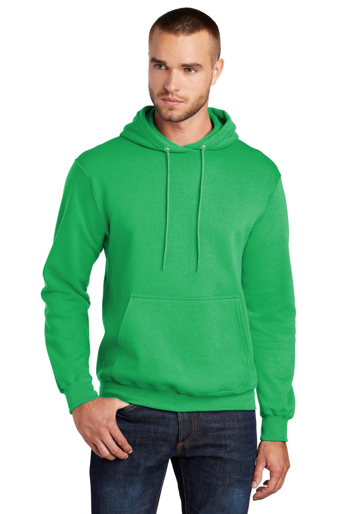 Port & Company PC78H: Core Fleece Pullover Hooded Sweatshirt