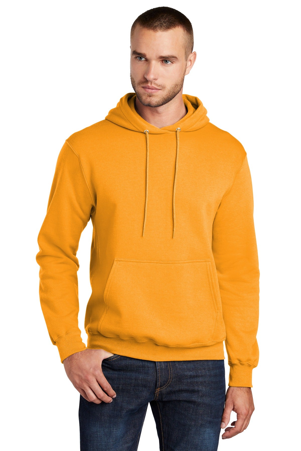 Port & Company PC78H: Core Fleece Pullover Hooded Sweatshirt