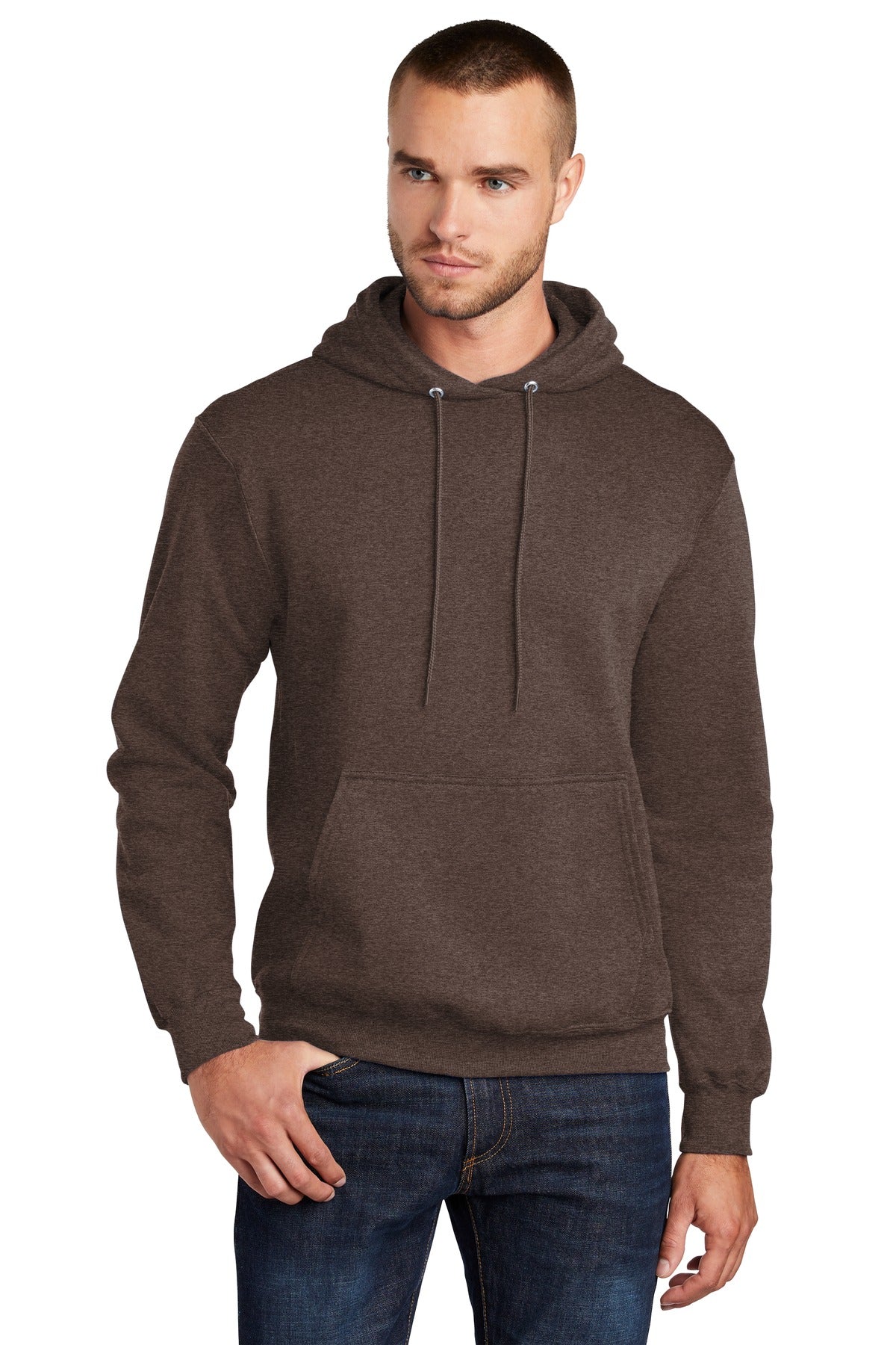 Port & Company PC78H: Core Fleece Pullover Hooded Sweatshirt