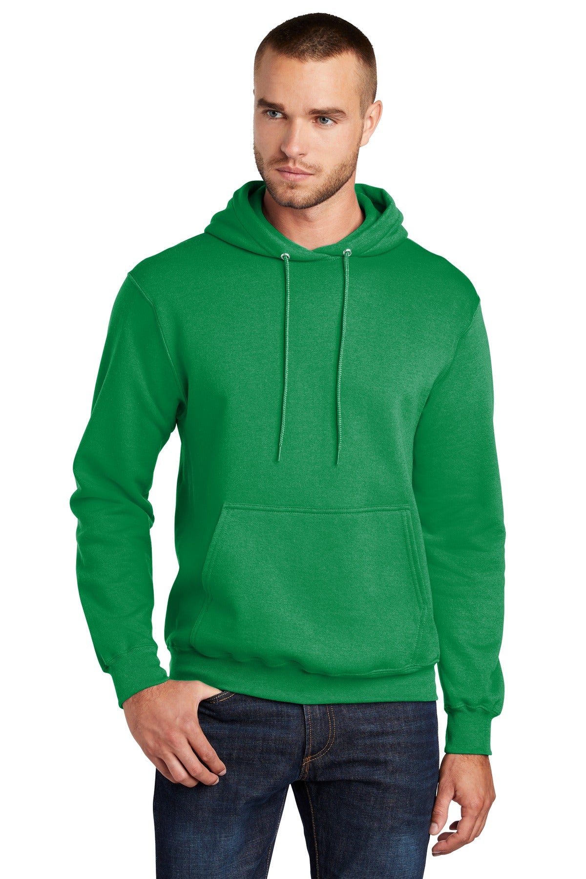 Port & Company PC78H: Core Fleece Pullover Hooded Sweatshirt