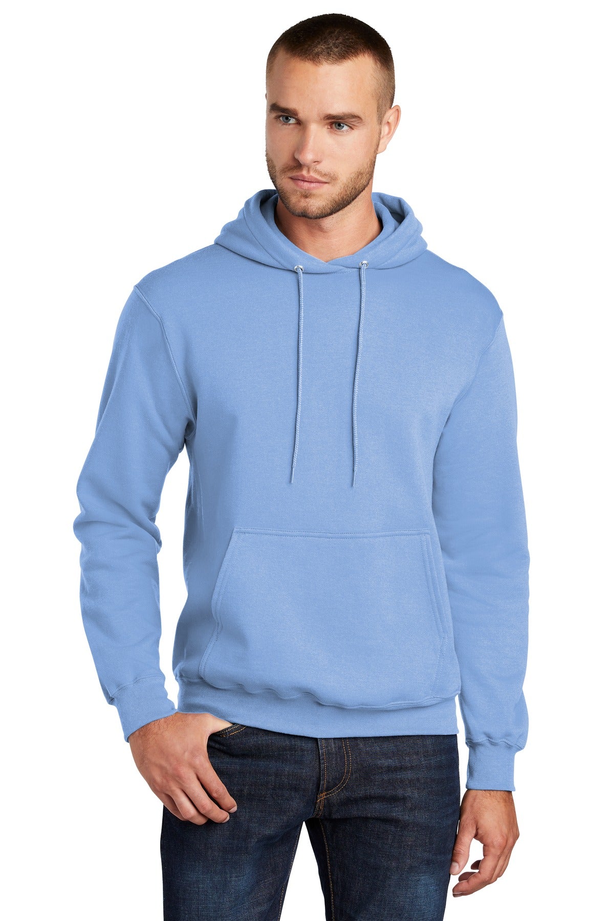 Port & Company PC78H: Core Fleece Pullover Hooded Sweatshirt