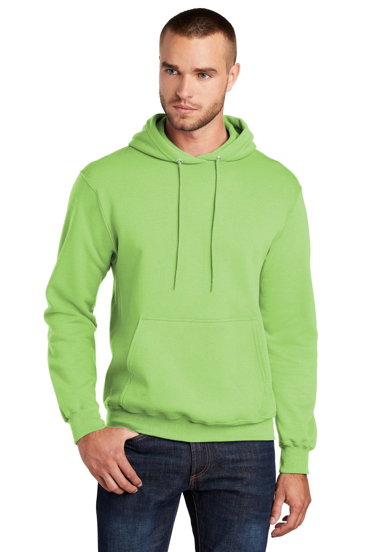 Port & Company PC78H: Core Fleece Pullover Hooded Sweatshirt