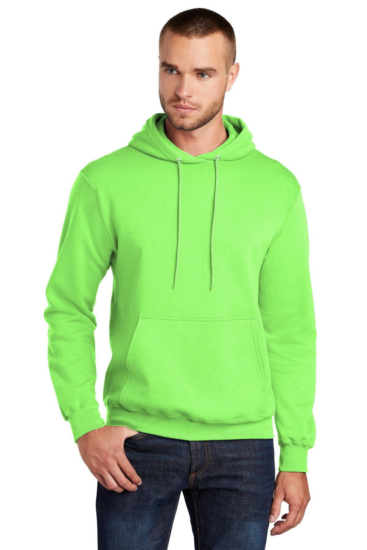 Port & Company PC78H: Core Fleece Pullover Hooded Sweatshirt