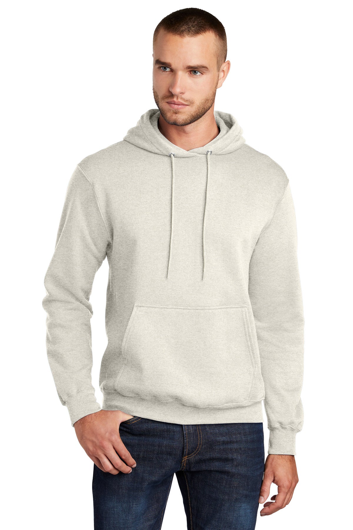 Port & Company PC78H: Core Fleece Pullover Hooded Sweatshirt