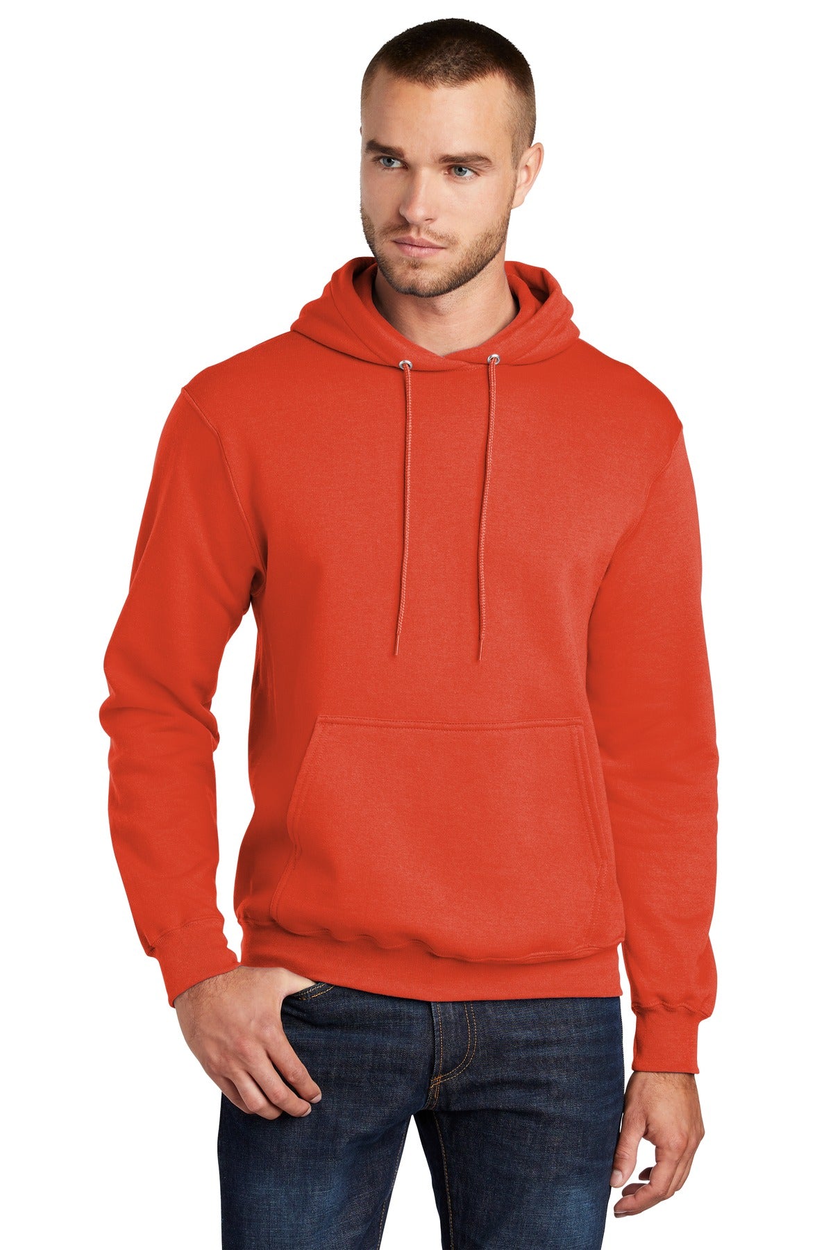 Port & Company PC78H: Core Fleece Pullover Hooded Sweatshirt