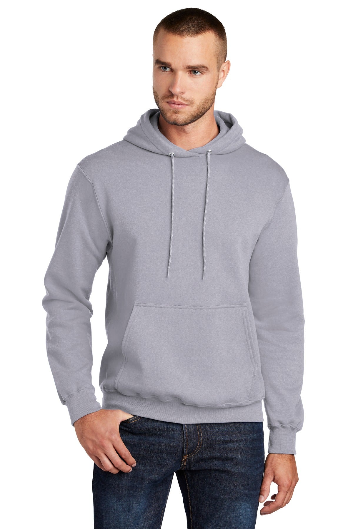 Port & Company PC78H: Core Fleece Pullover Hooded Sweatshirt