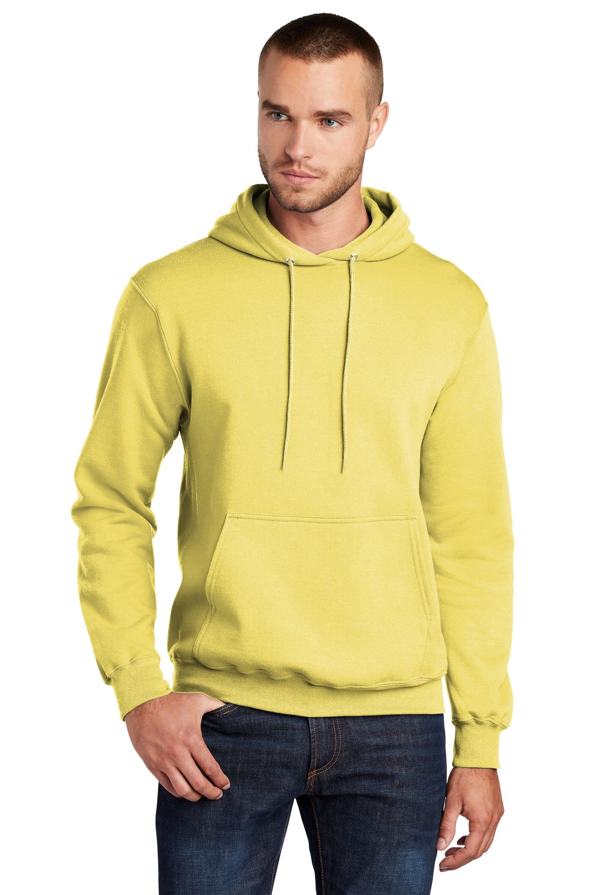Port & Company PC78H: Core Fleece Pullover Hooded Sweatshirt