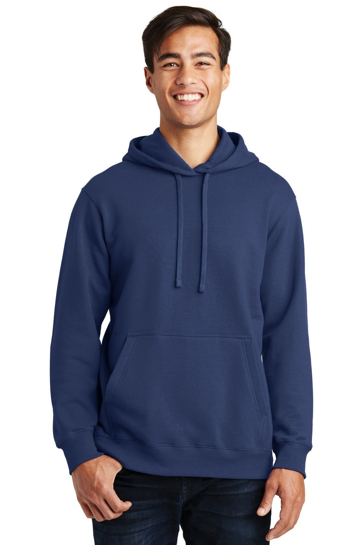 Port & Company ®  Fan Favorite Fleece Pullover Hooded Sweatshirt. PC850H, Basic Colors